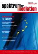 Spektrum der Mediation No. 34: Mediation in Europa
